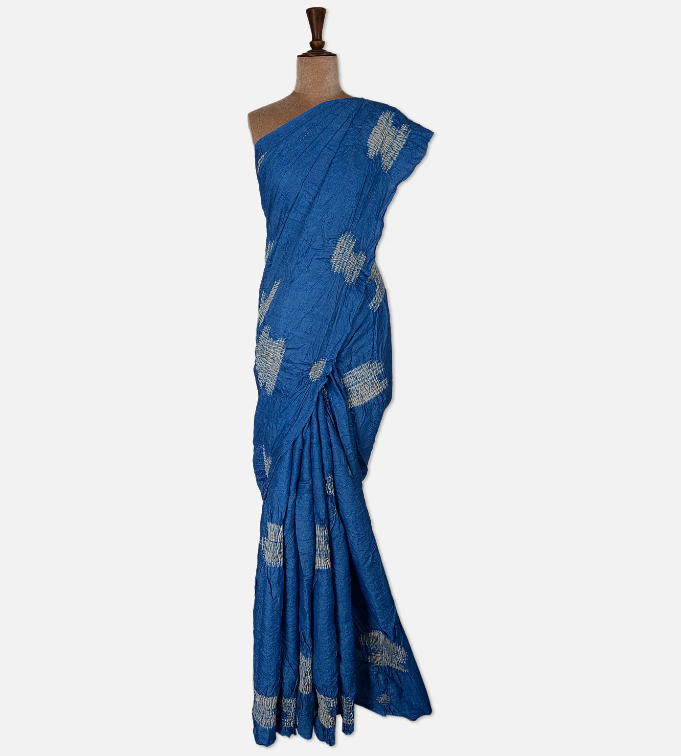 blue-shibori-tussar-bandhani-saree-d08117673-b