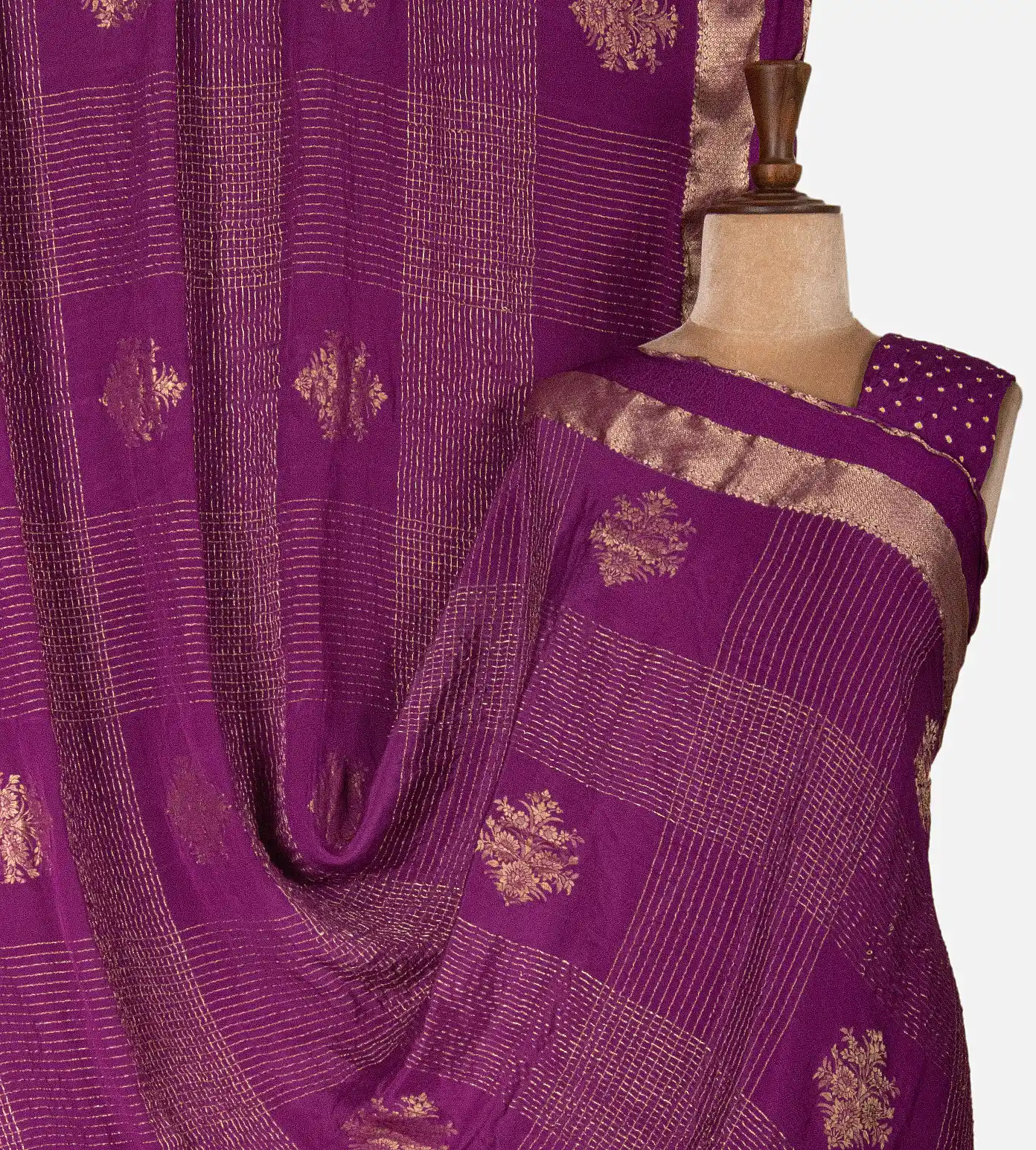 purple-bandhani-tussar-saree-d08117695-a