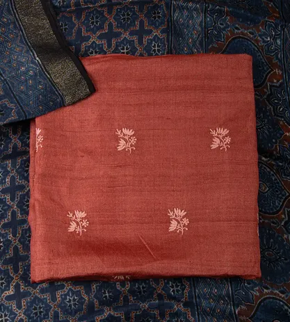 maroon-tussar-salwar-d08119422-a