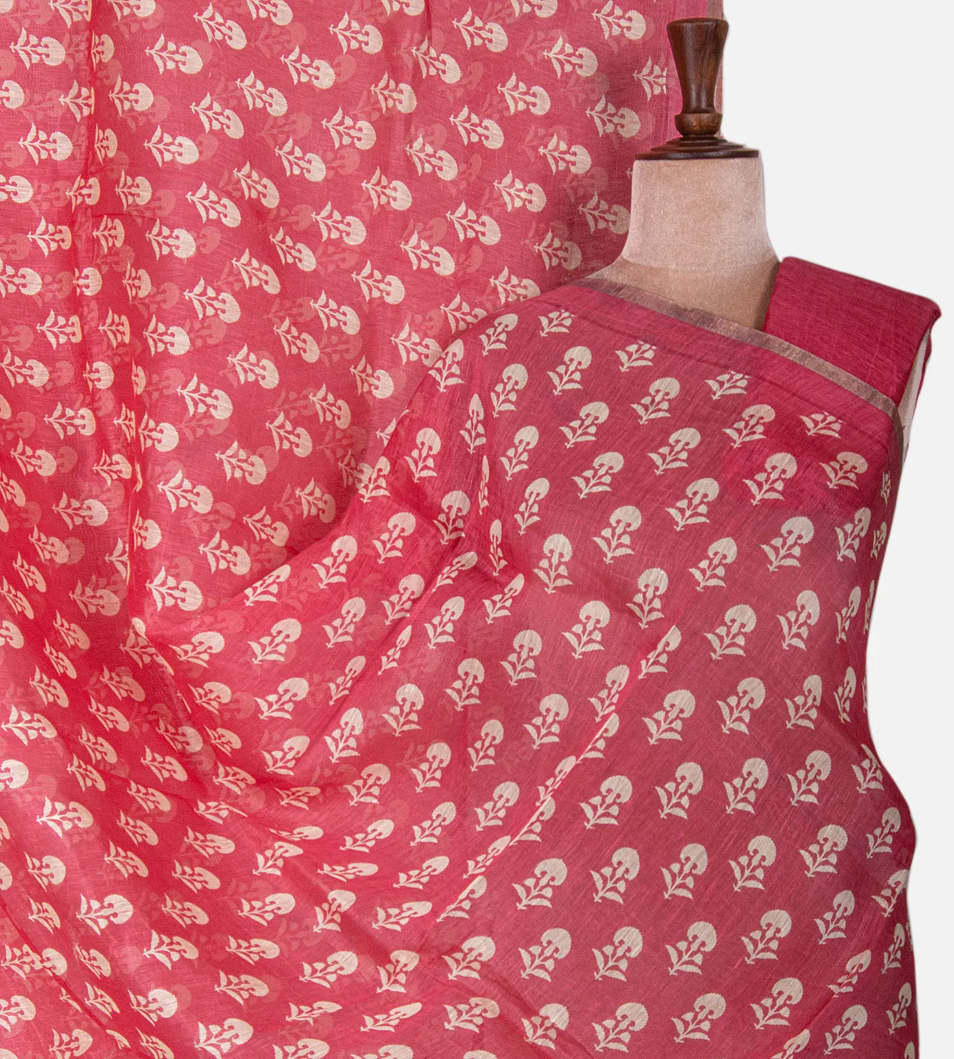 crimson-red-linen-saree-d0190512-a