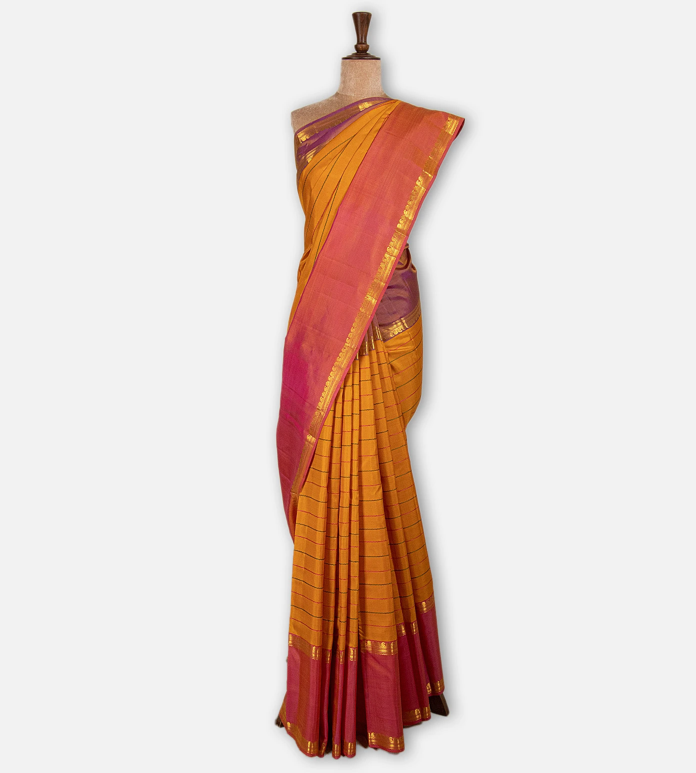 tangerine-yellow-kanchipuram-silk-saree-d09122285-b