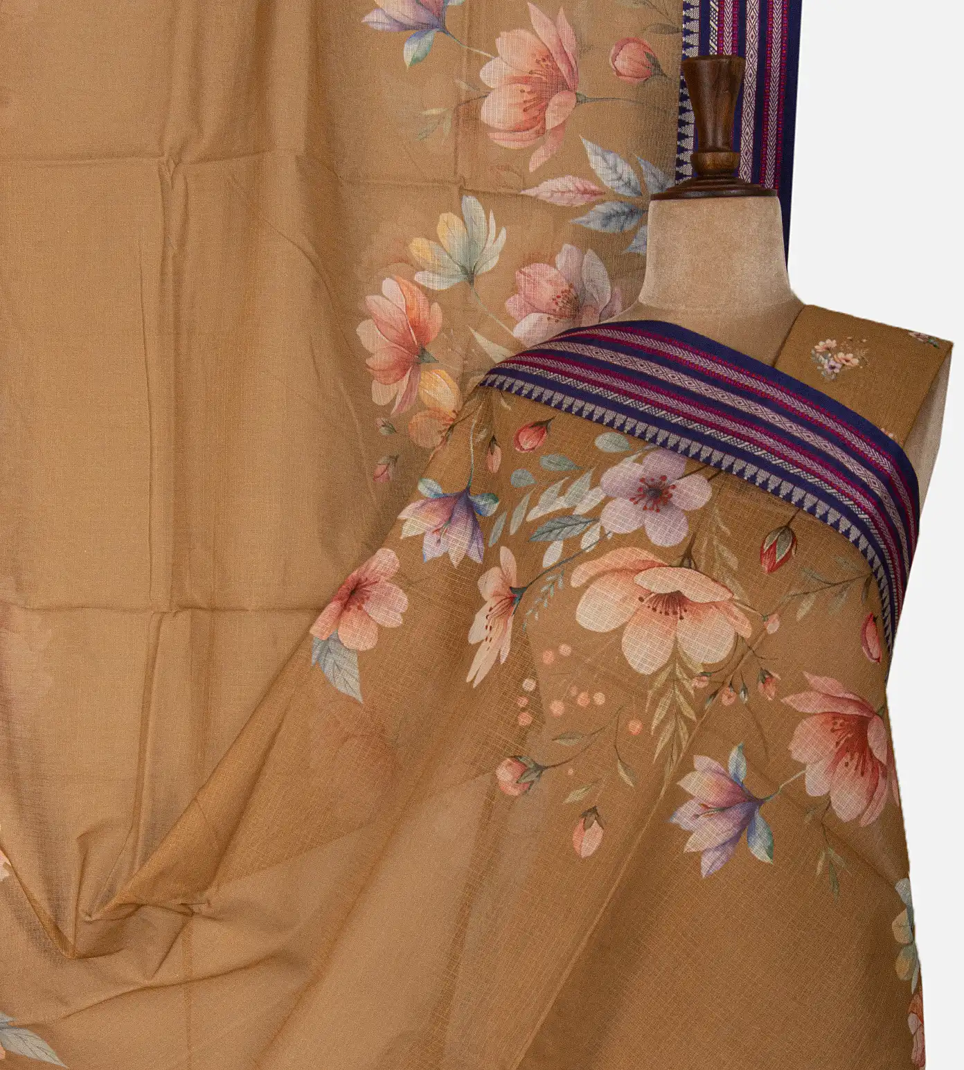 light-brown-kota-cotton-saree-d07115327-a