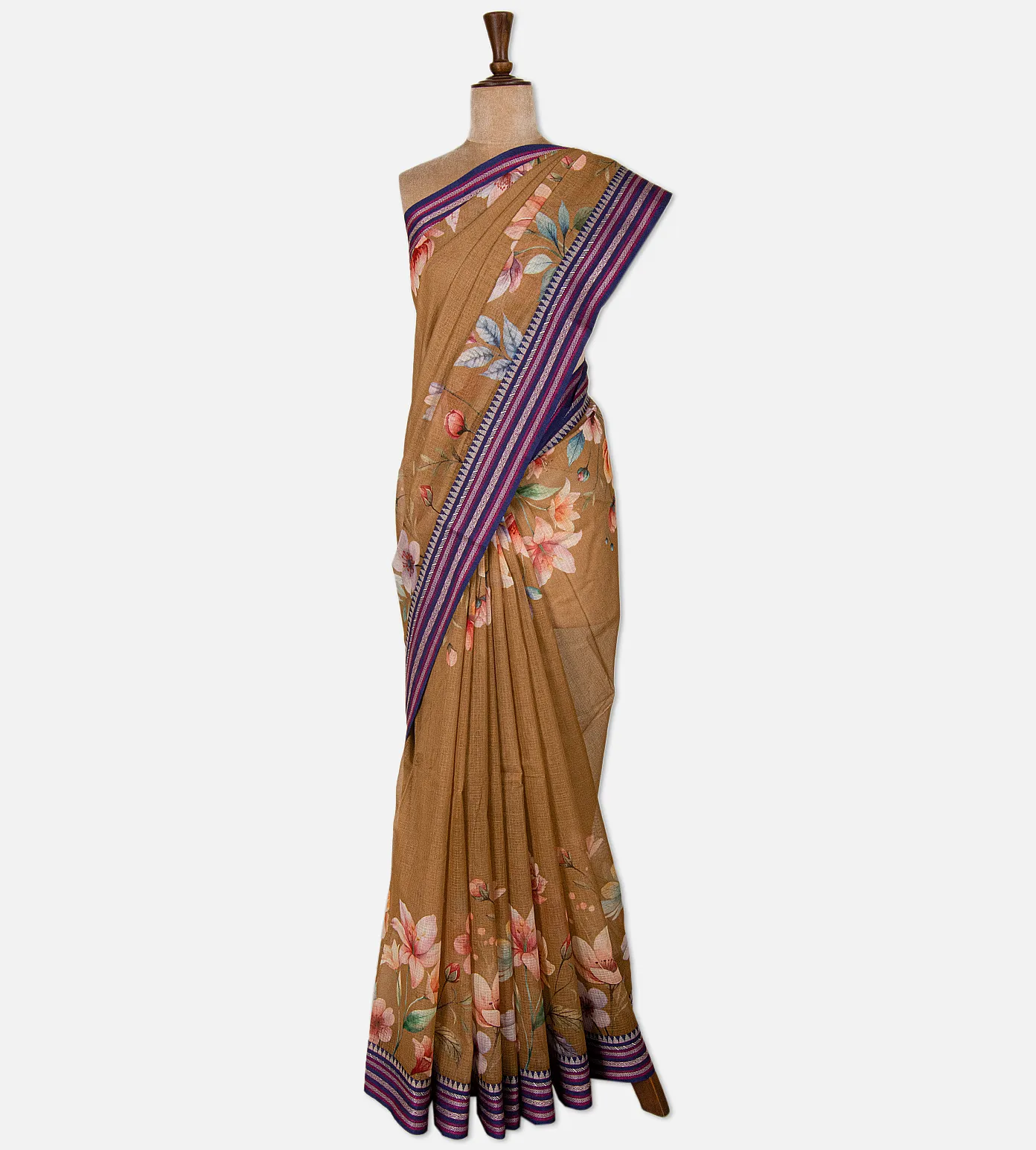 light-brown-kota-cotton-saree-d07115327-b