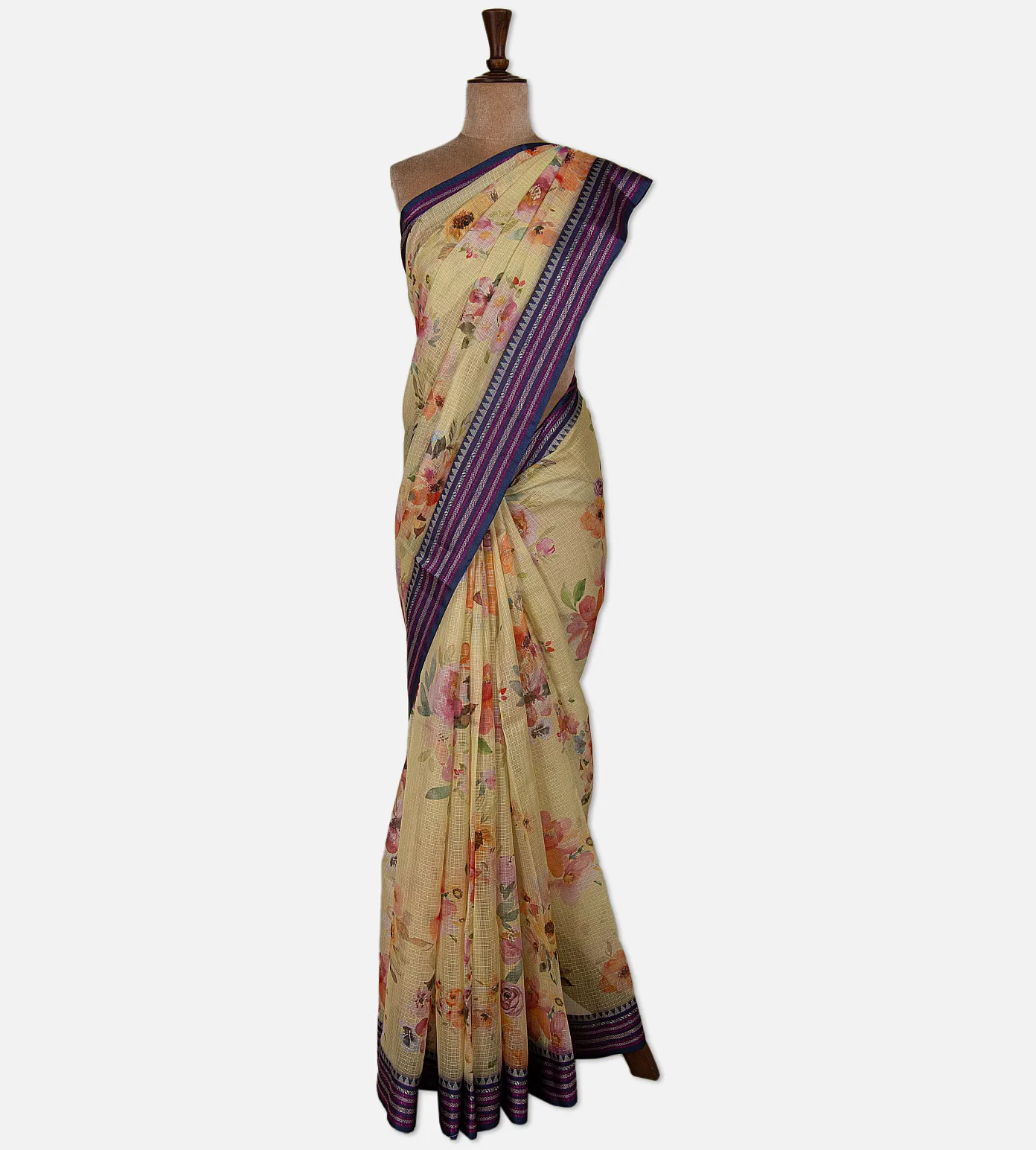 light-yellow-kota-cotton-saree-d0398428-b