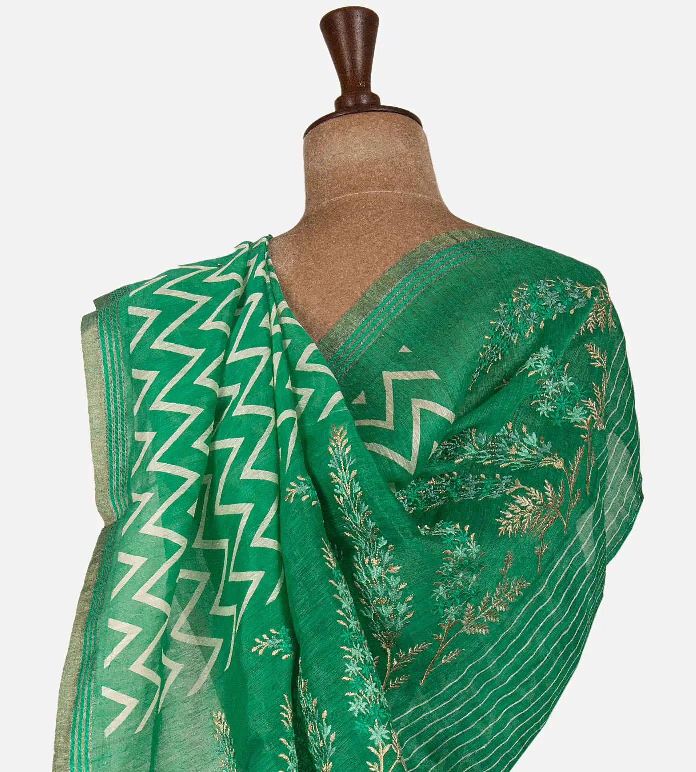 green-linen-saree-c0970893-c