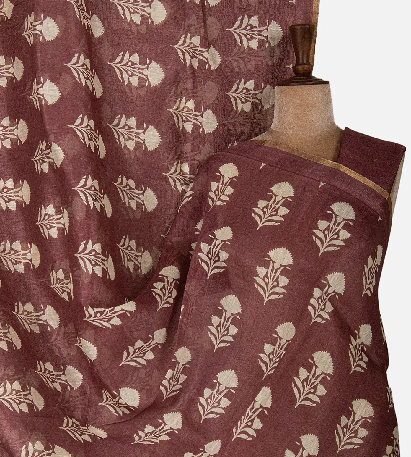 maroon-linen-saree-d0190513-a