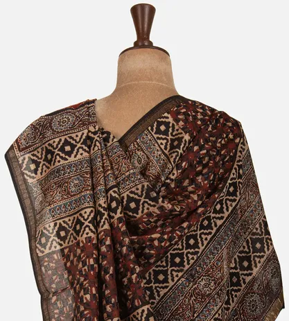 maroon-chanderi-cotton-saree-d07113250-c