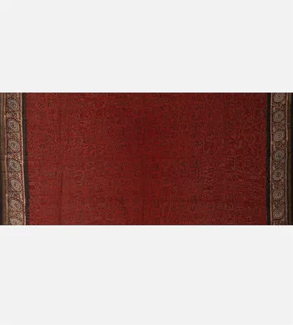maroon-chanderi-cotton-saree-d07113250-d