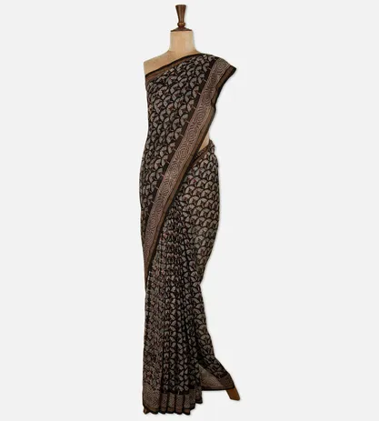 black-chanderi-cotton-saree-d04102251-b