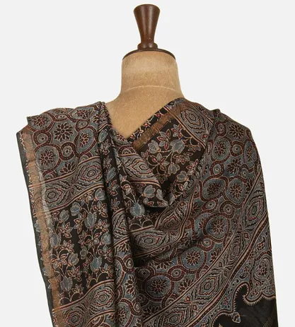 black-chanderi-cotton-saree-d04102251-c