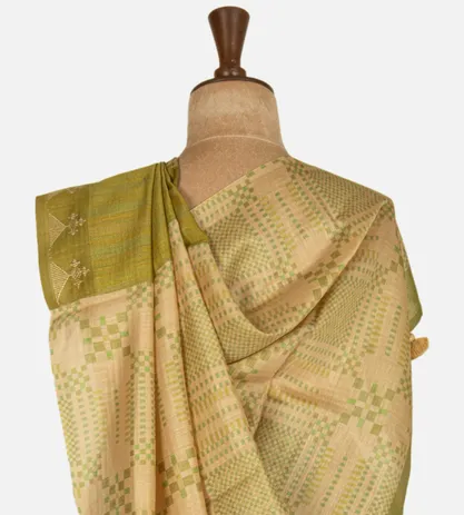 lime-yellow-tussar-saree-d09124060-c