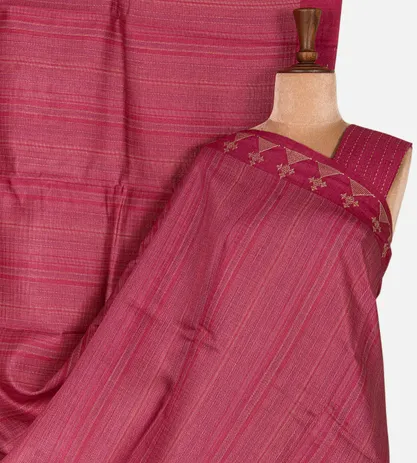 crimson-red-tussar-kota-saree-d09124063-a