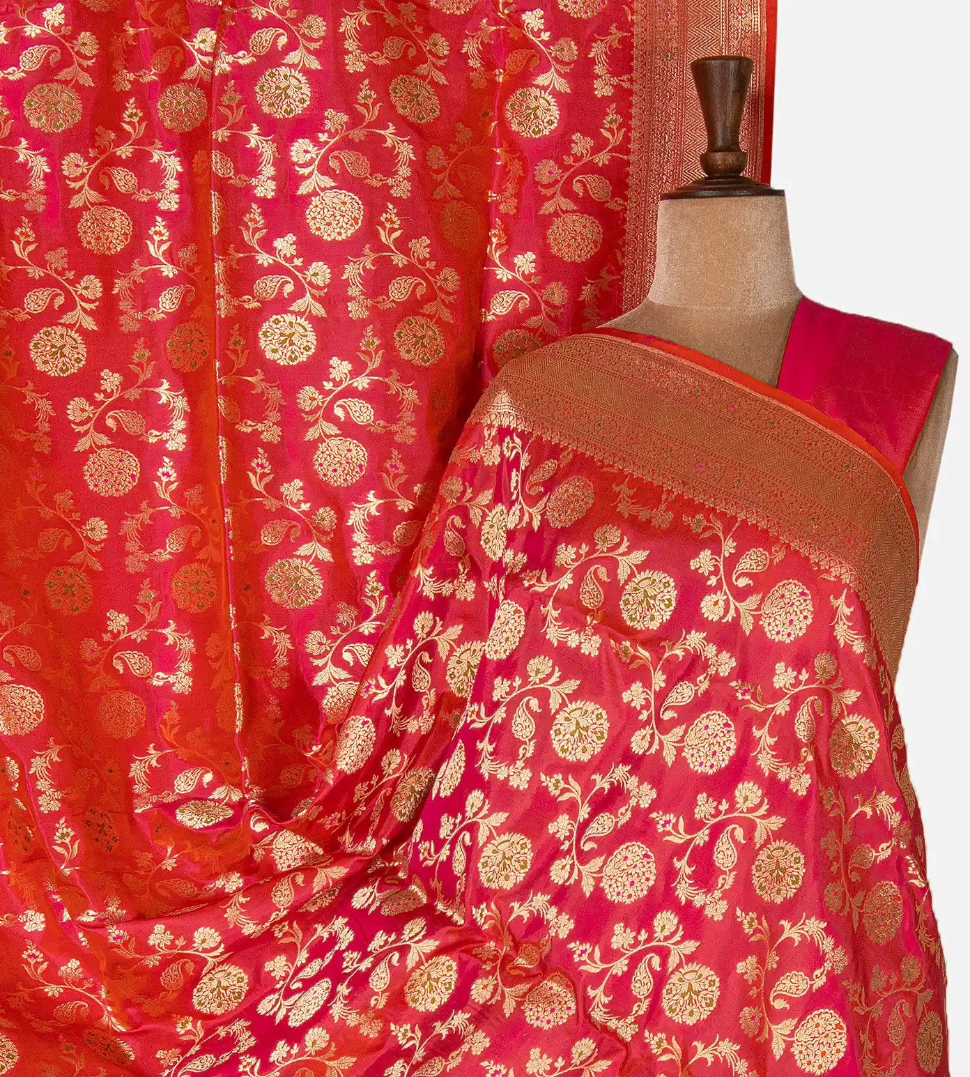 orangish-pink-banarasi-silk-saree-d07113525-a