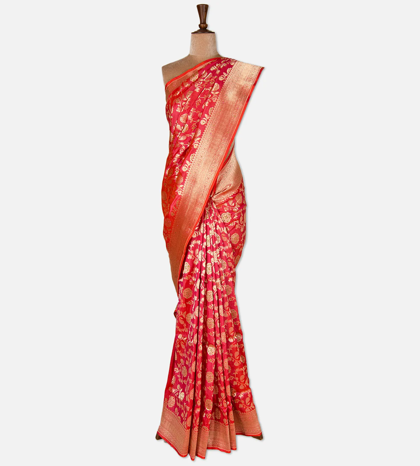 orangish-pink-banarasi-silk-saree-d07113525-b