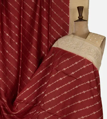 maroon-tussar-saree-d09124124-a