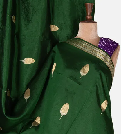 bottle-green-banarasi-kattan-silk-saree-d09127267-a