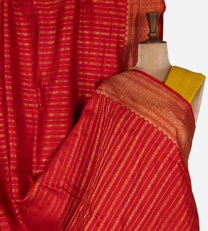 red-banarasi-tussar-saree-d09128038-a
