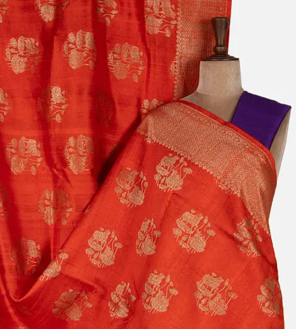 orange-banarasi-tussar-saree-d09128058-a