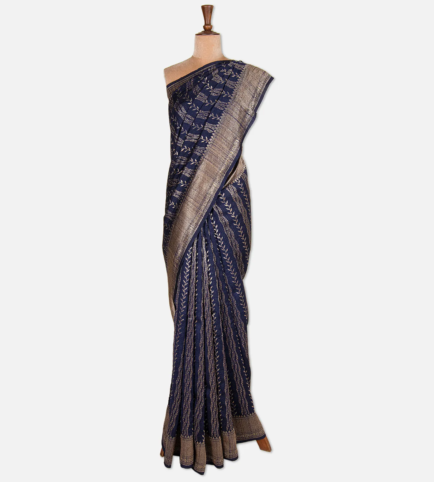 navy-blue-tussar-saree-d09128040-b