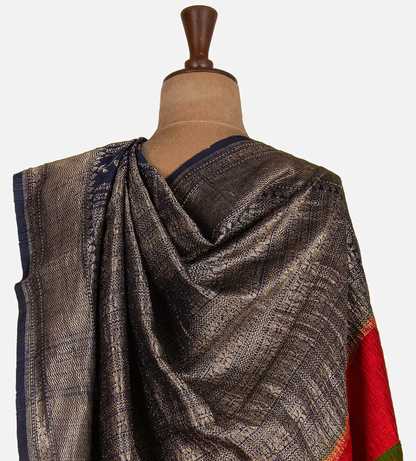 navy-blue-tussar-saree-d09128040-c