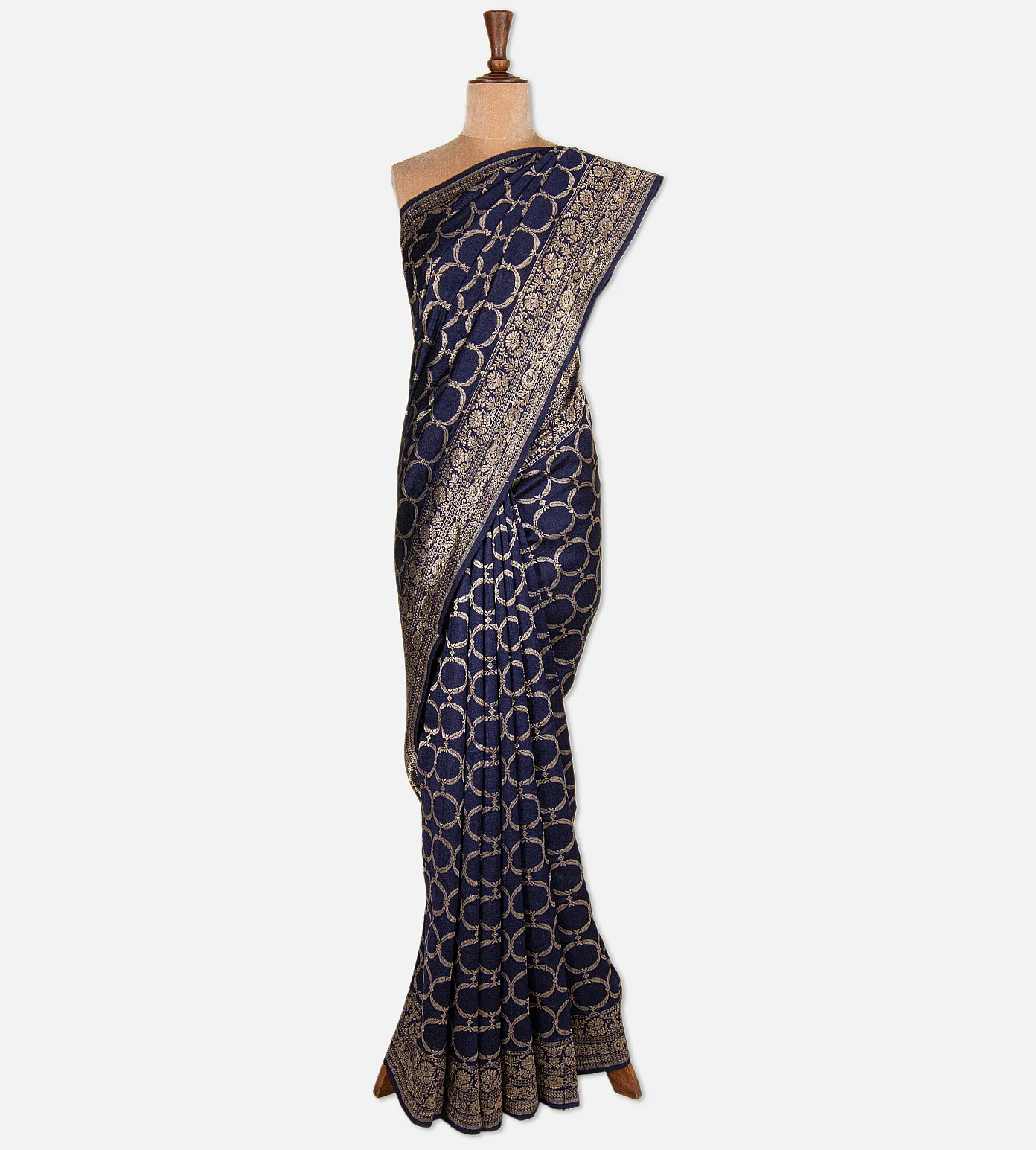 blue-banarasi-tussar-saree-d09128031-b