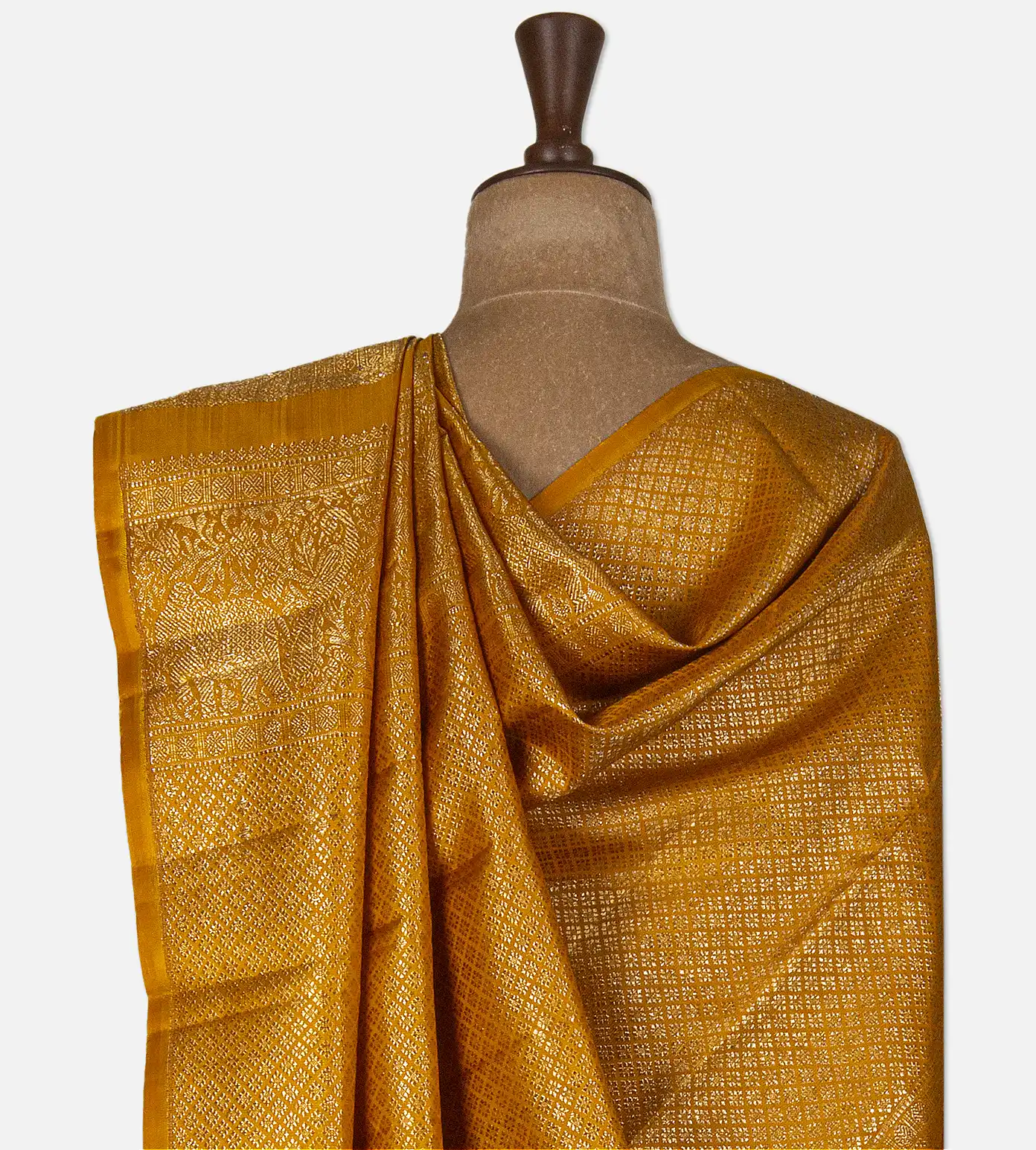 tangerine-yellow-kanchipuram-silk-saree-d08119912-c
