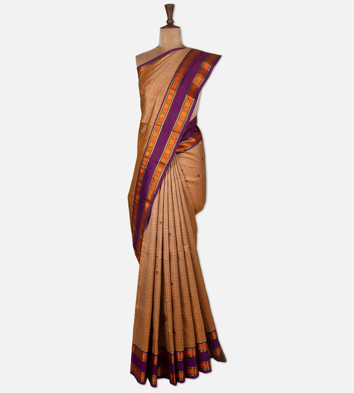 beige-kanchipuram-silk-saree-d09124899-b
