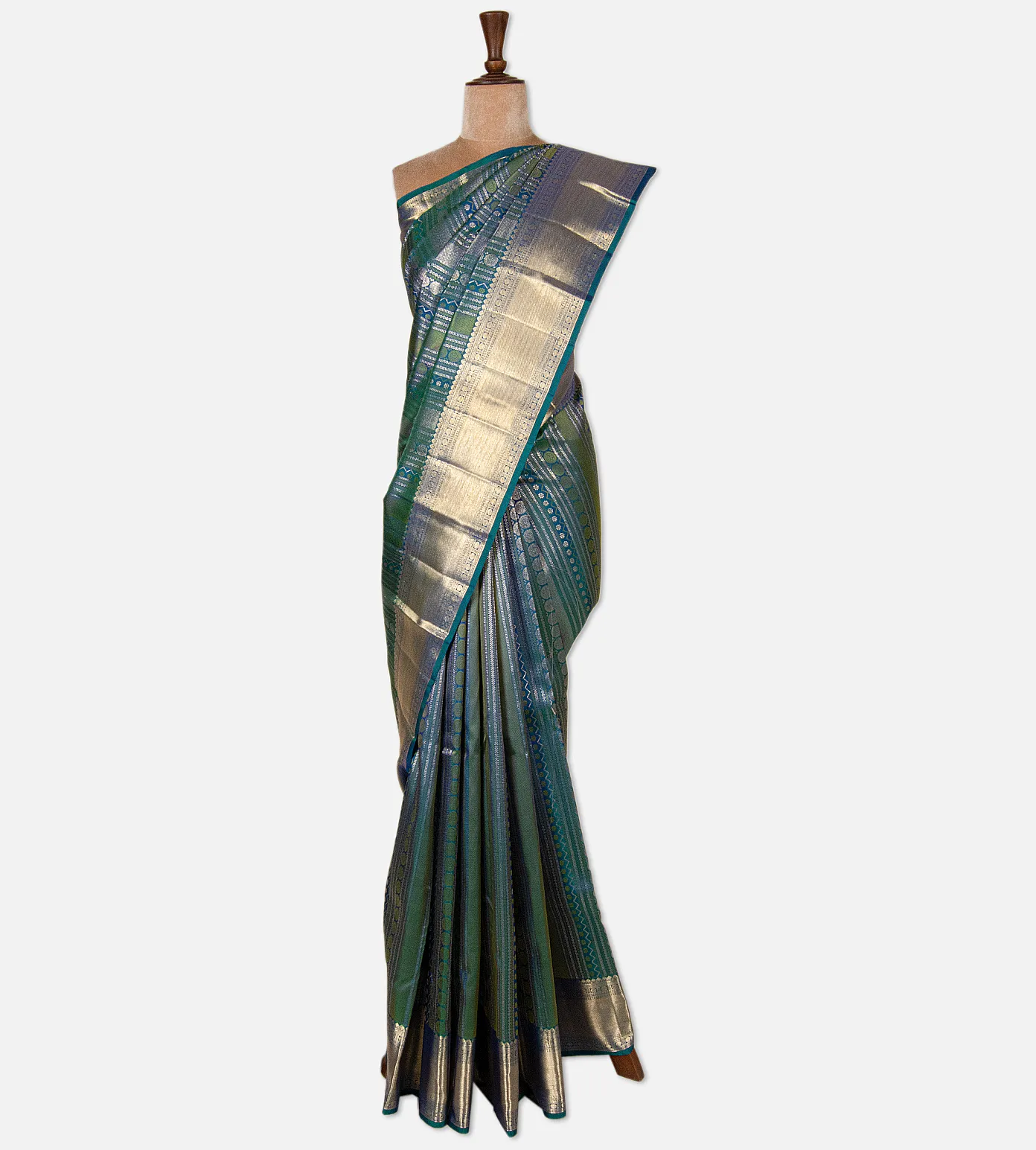 peacock-blue-kanchipuram-silk-saree-d08117334-b