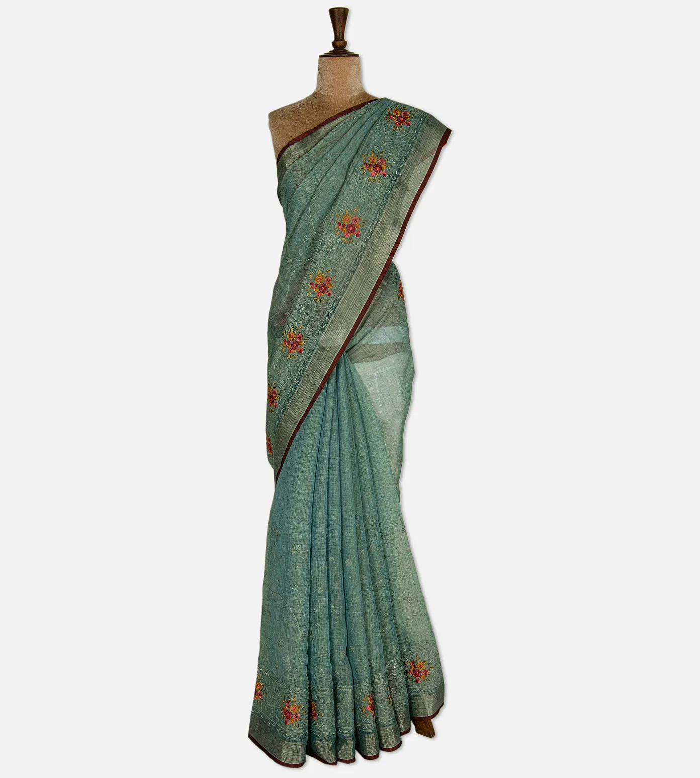 blue-linen-saree-d10132179-b