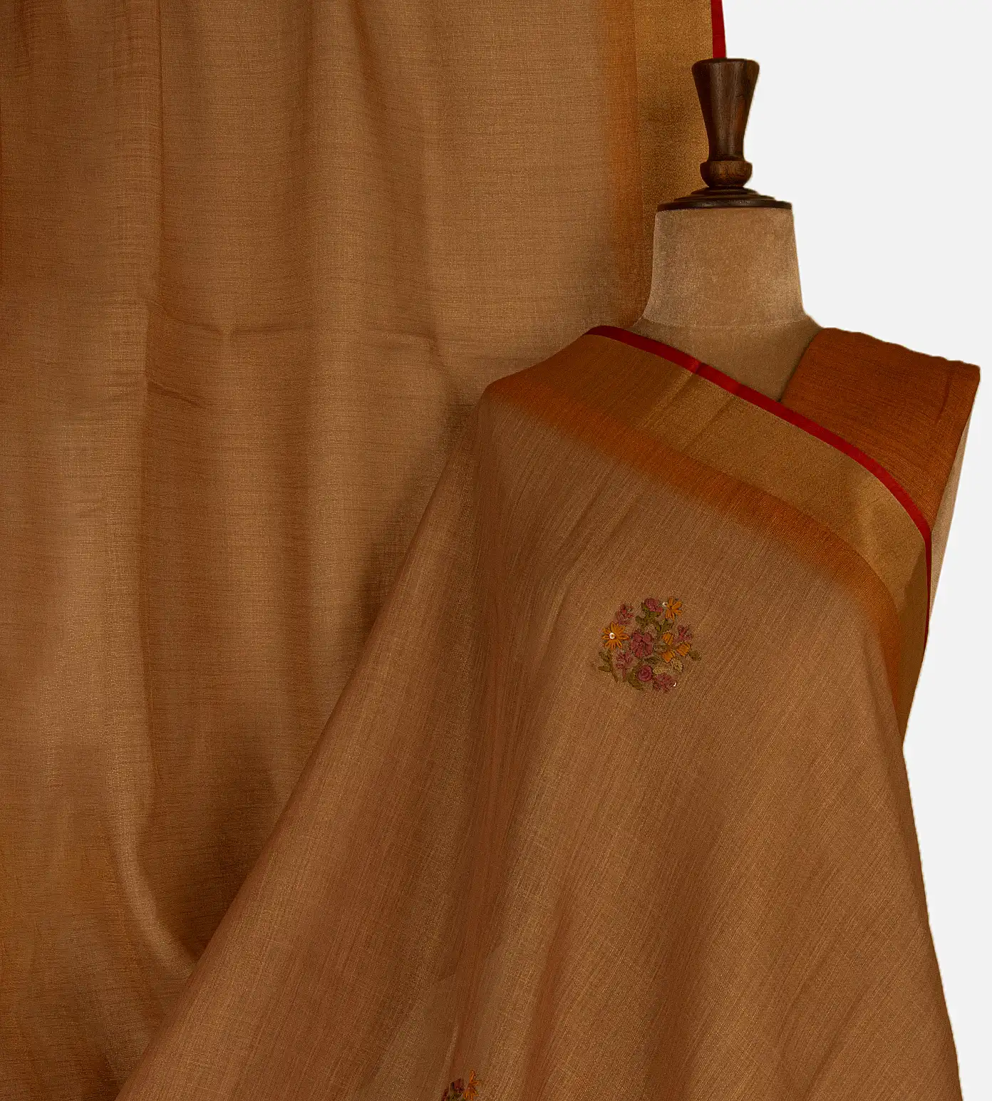 yellow-linen-saree-d10132191-a