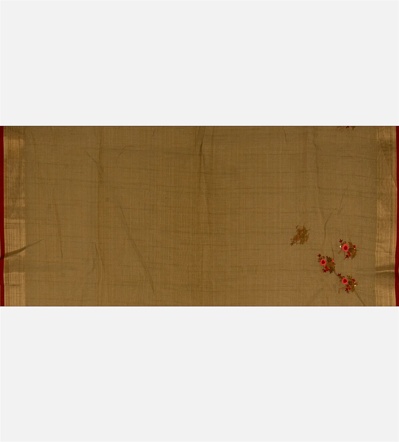 dark-beige-linen-saree-d10132147-d