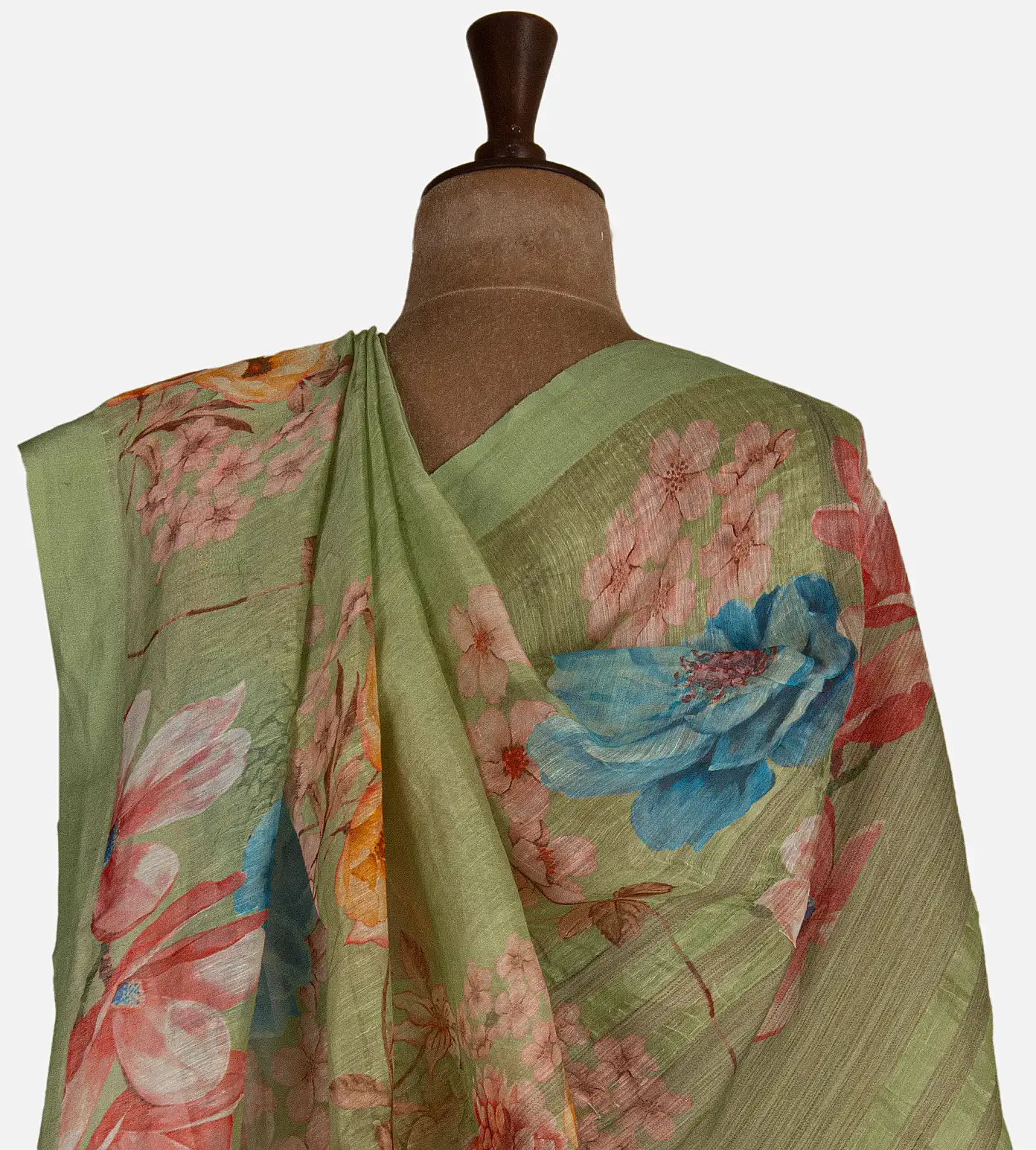 light-green-linen-saree-d0293130-c
