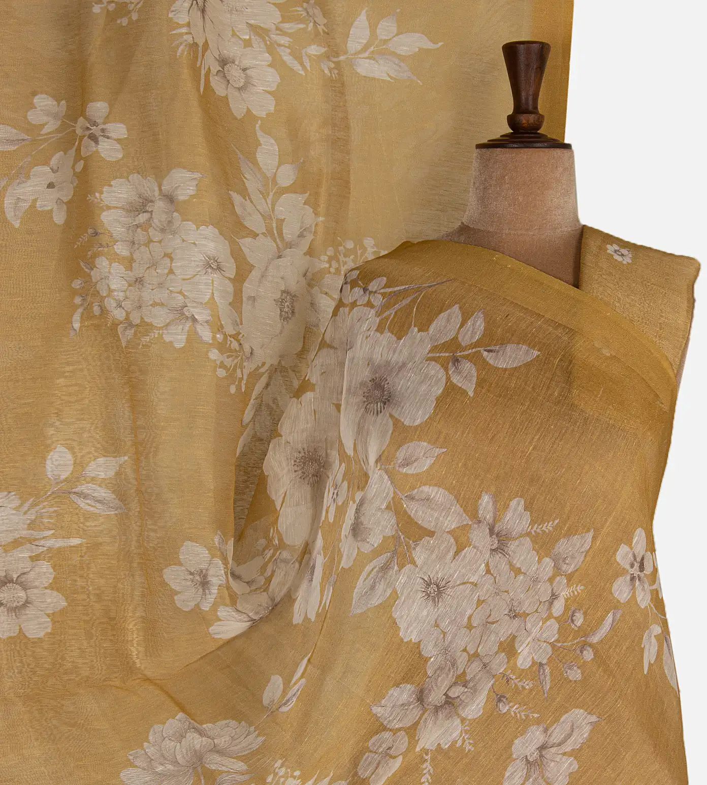 yellow-linen-saree-d06110974-a