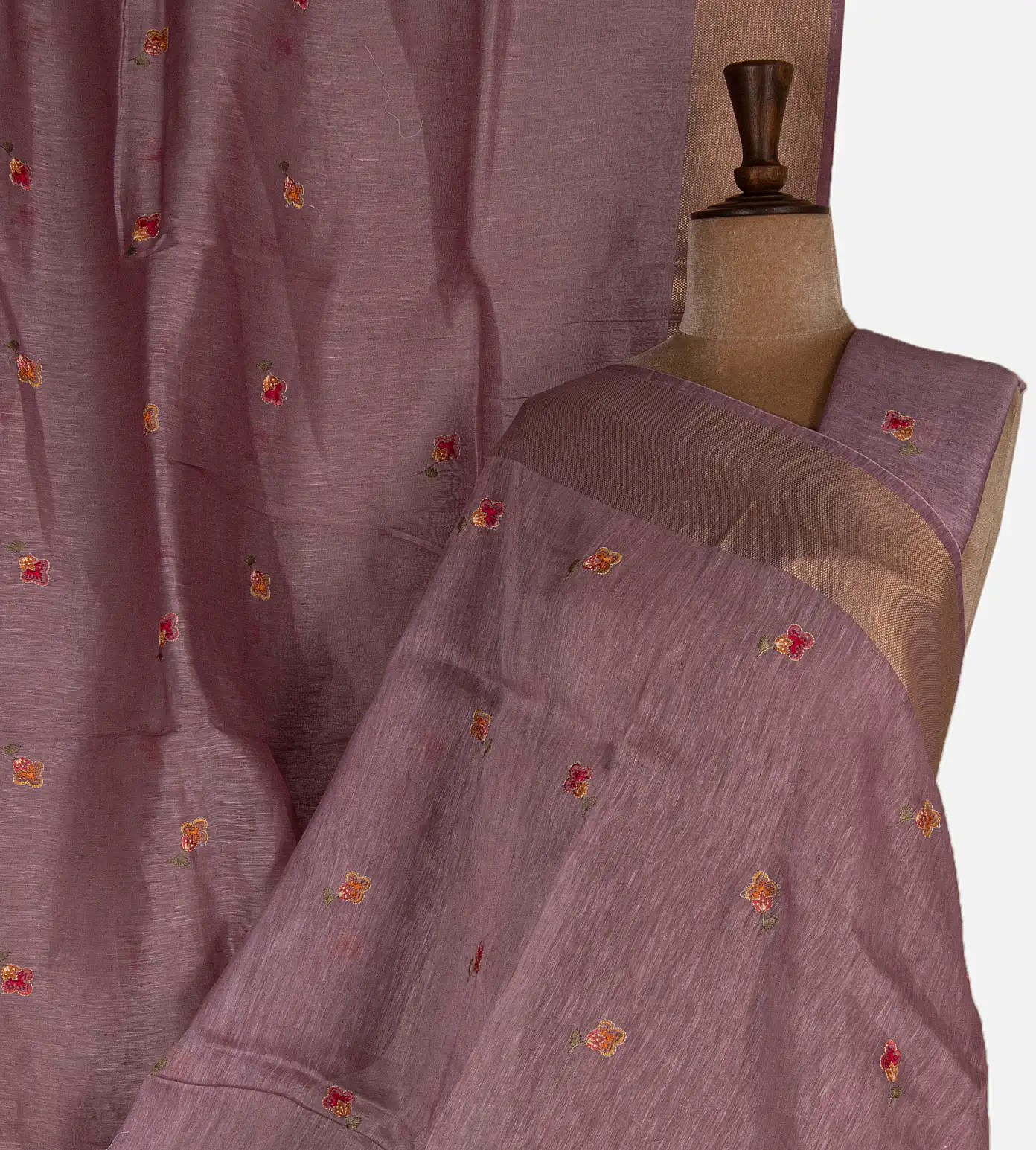 onion-pink-linen-saree-d09125544-a