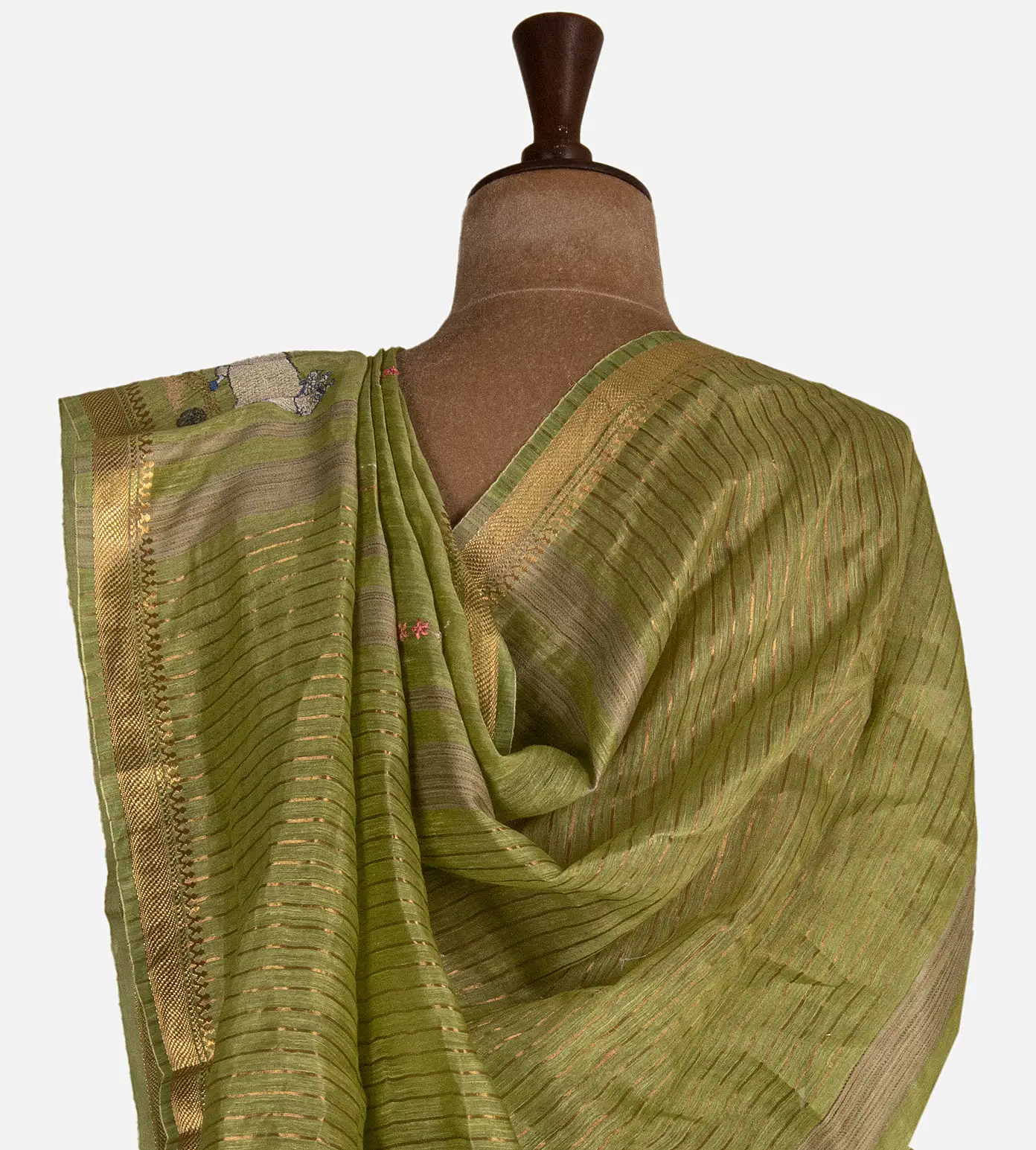 light-green-linen-saree-d05105555-c