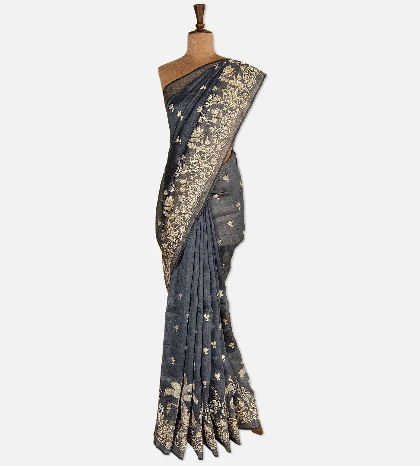 elephant-grey-color-linen-saree-d09125550-b