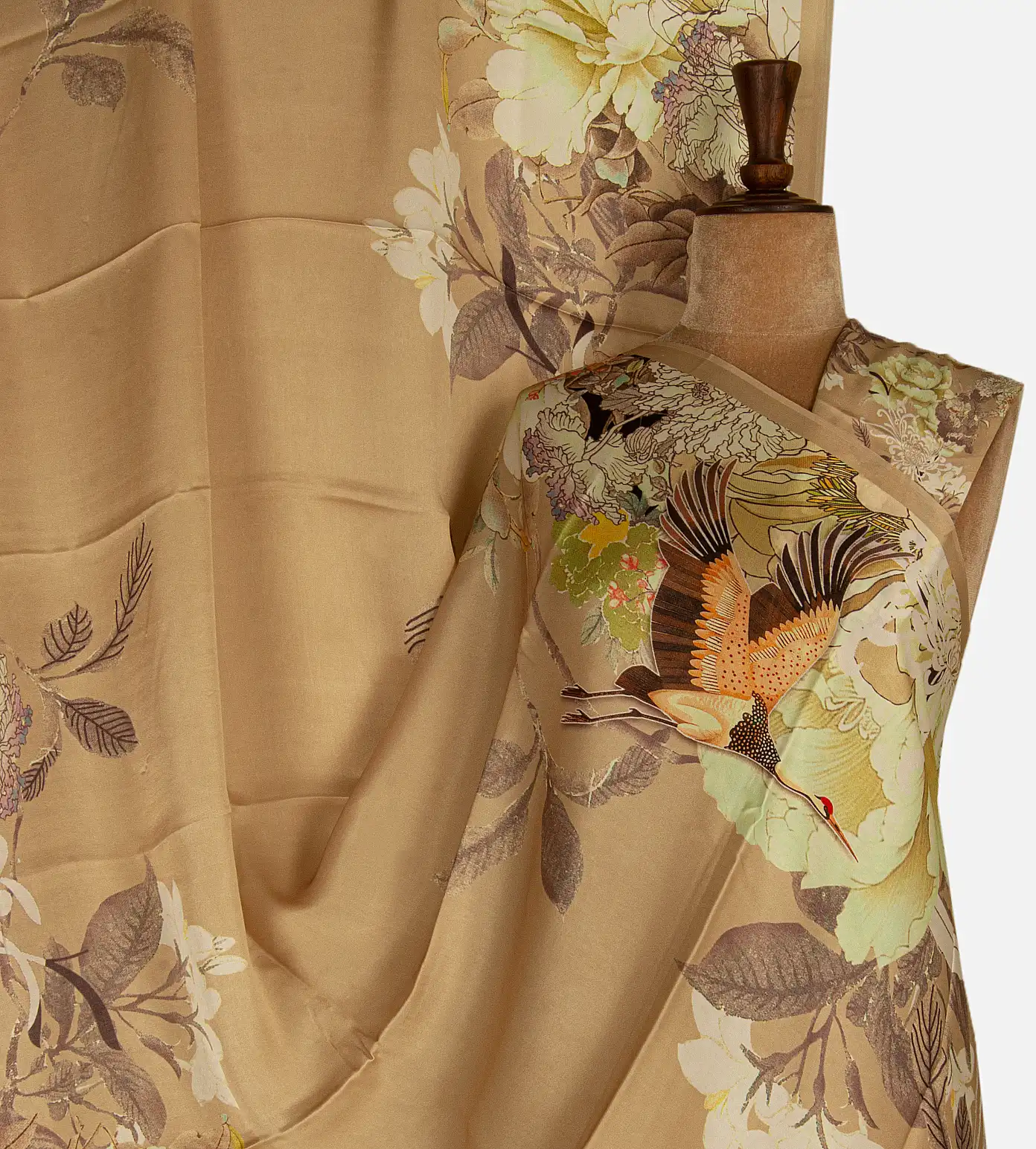 beige-satin-crepe-saree-d11134971-a