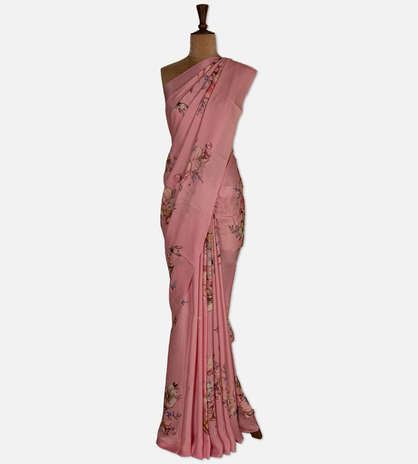 light-pink-satin-crepe-saree-d08117100-b
