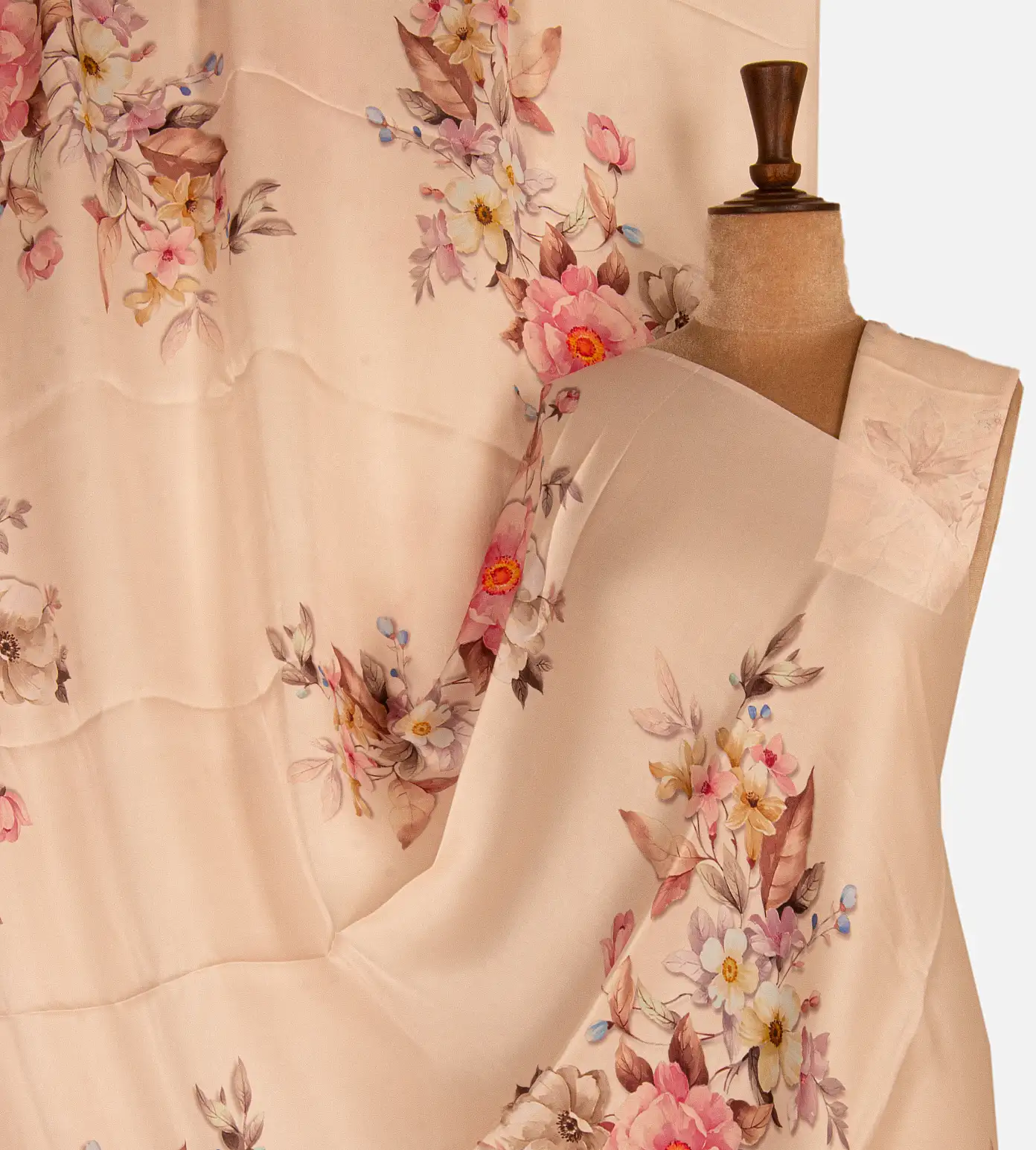 light-peach-satin-crepe-saree-d08117102-a