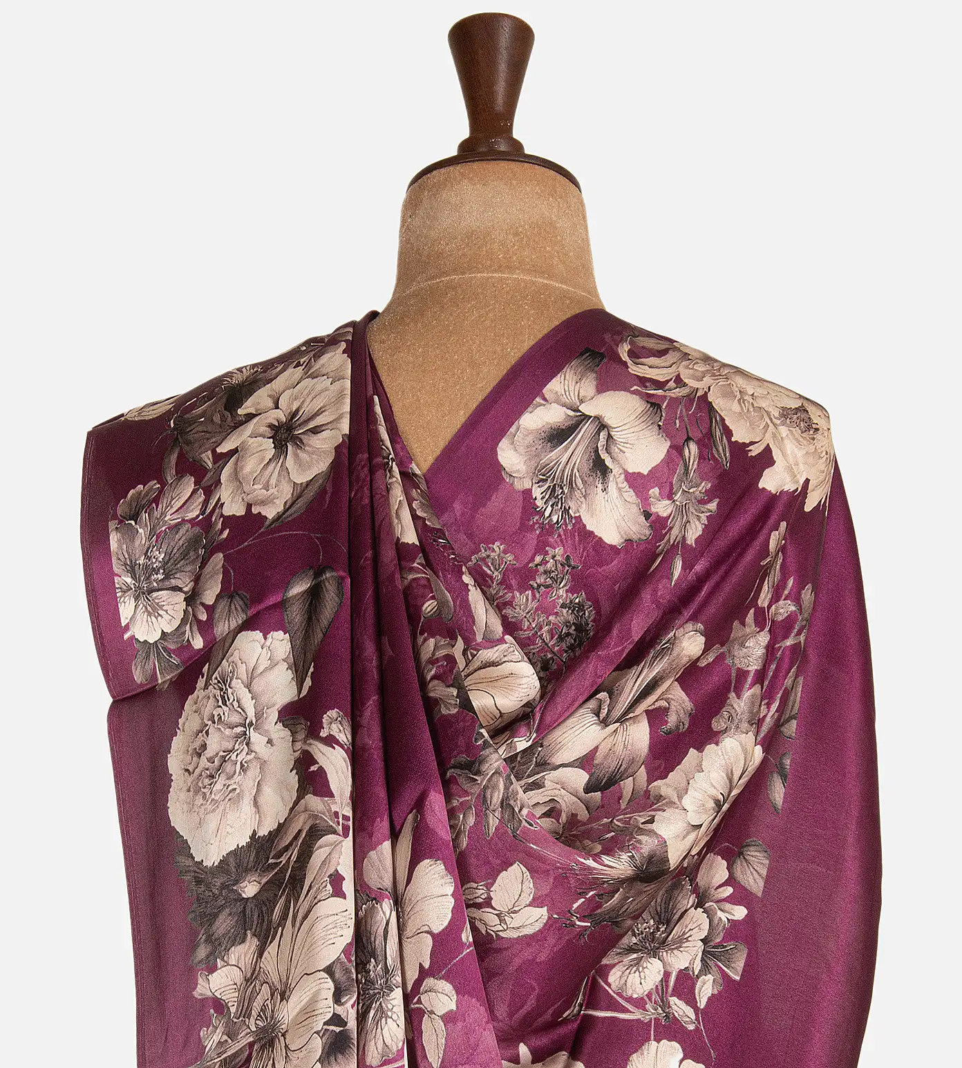 dark-pink-satin-crepe-saree-d11134978-c