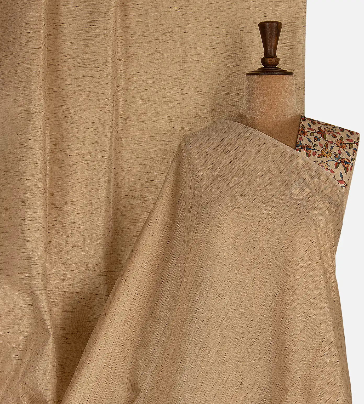 beige-semi-tussar-saree-d11135328-a