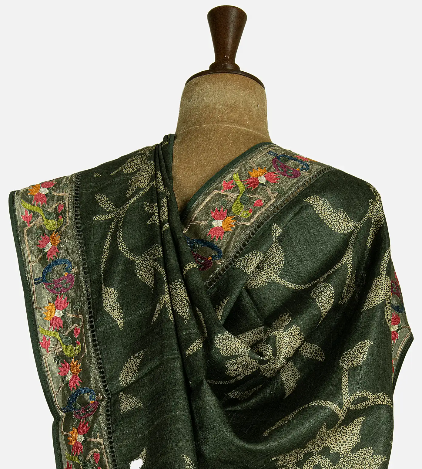 green-tussar-saree-d08119253-c