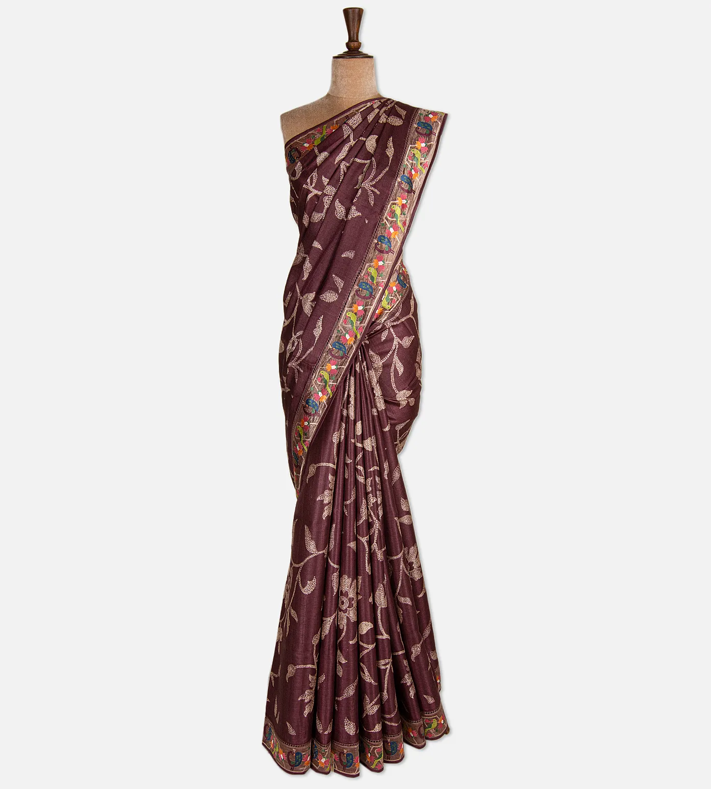 maroon-tussar-saree-d08119254-b