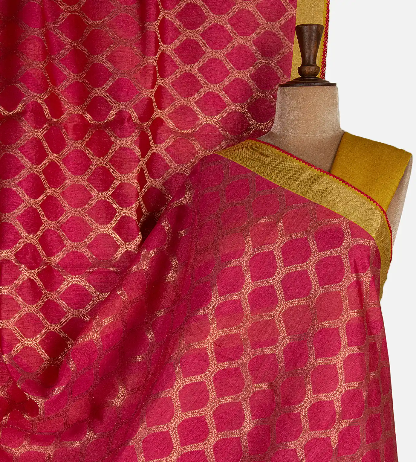 pink-tussar-saree-d09128745-a
