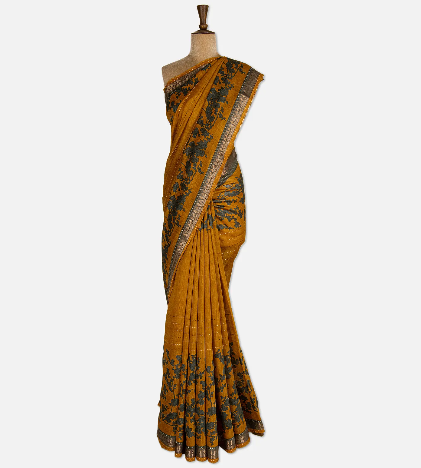 yellow-tussar-kota-saree-d10133925-b