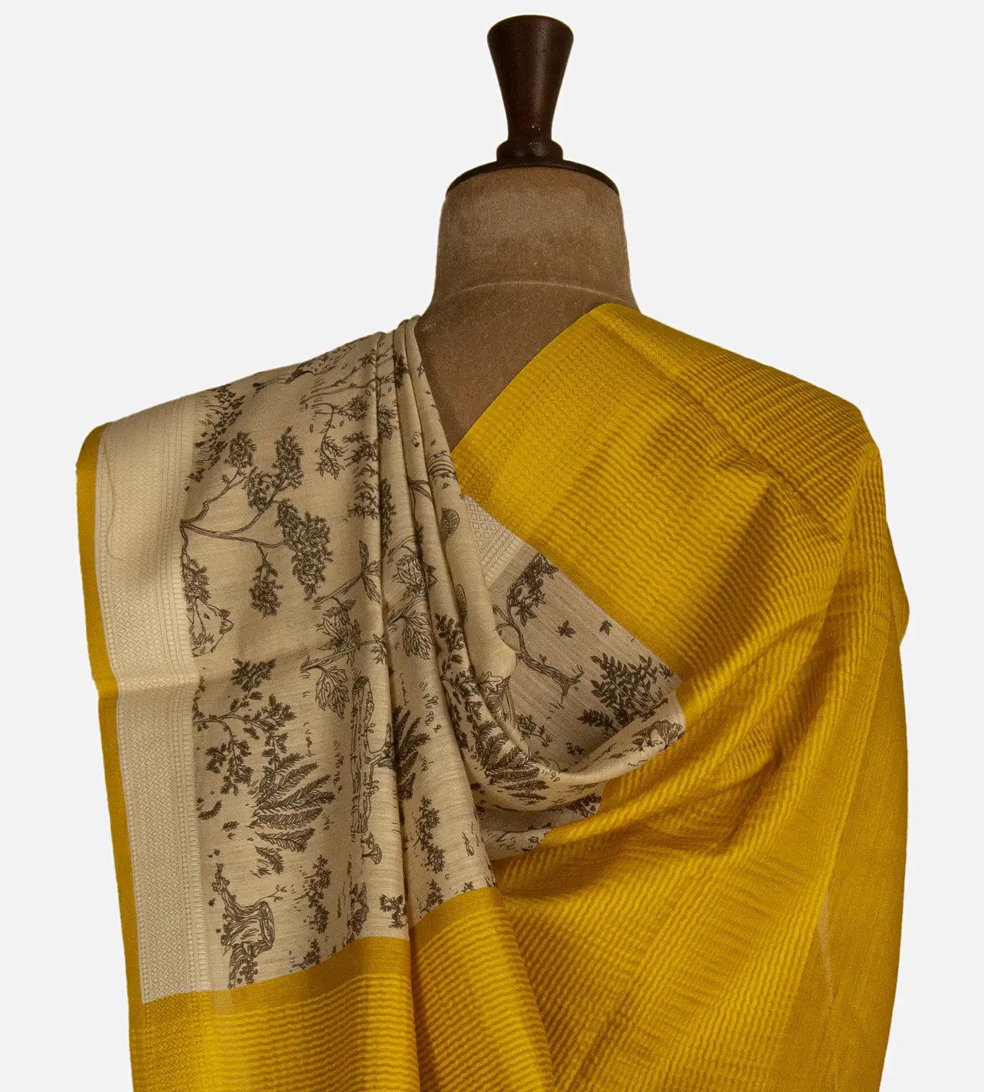 light-beige-tussar-saree-d10133286-c