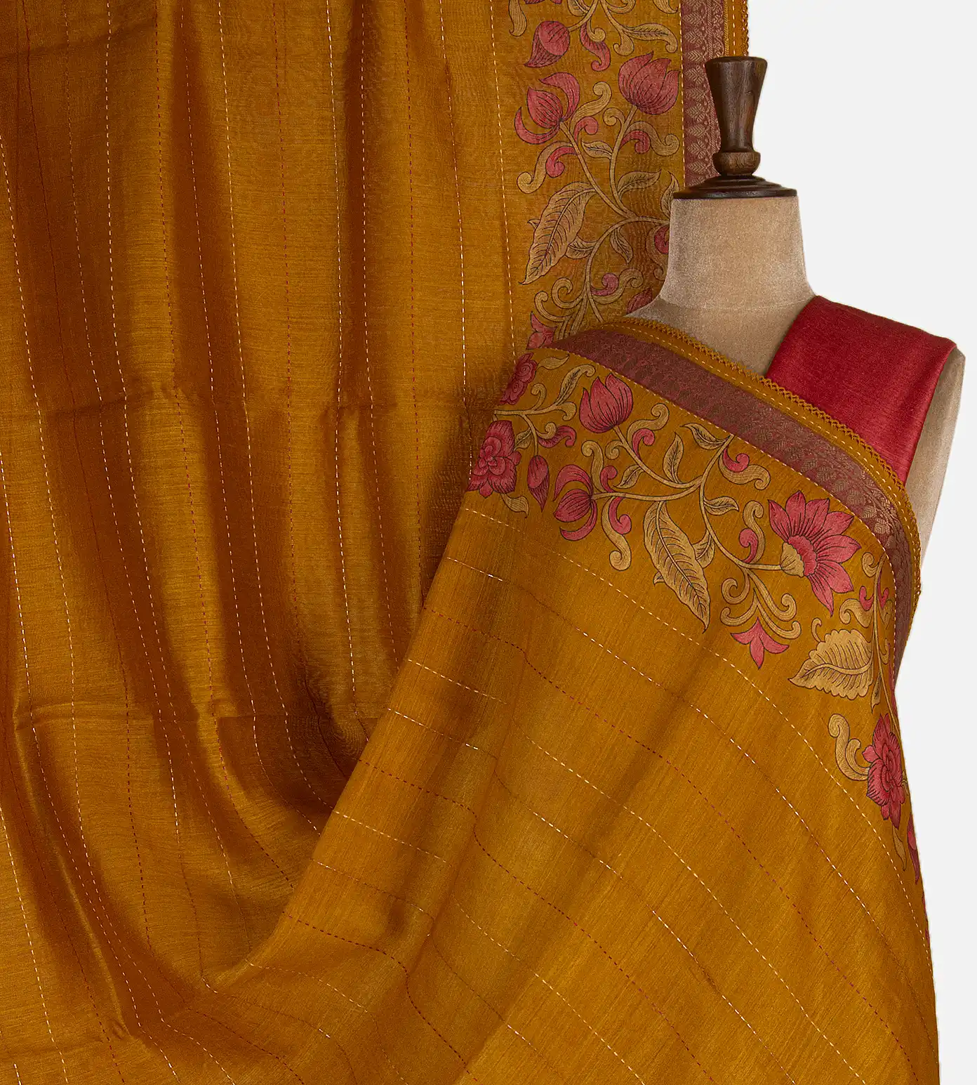 yellow-tussar-kota-saree-d09129438-a