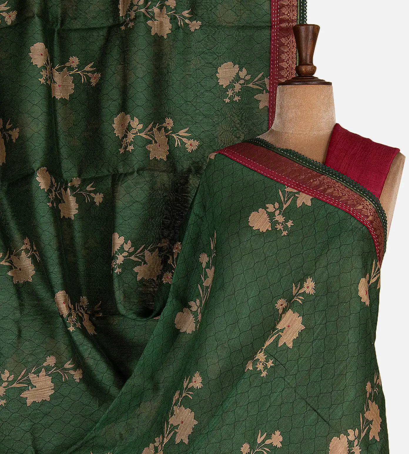green-tussar-saree-d08116805-a