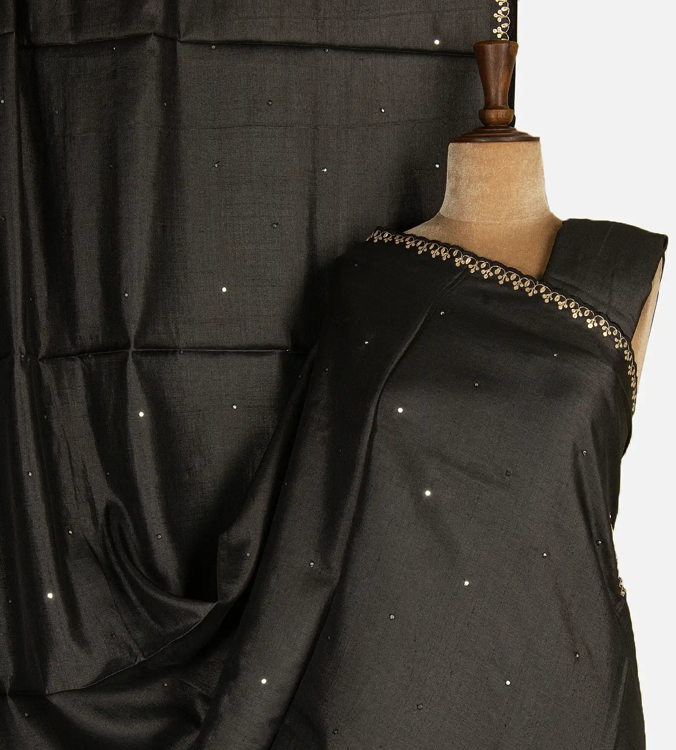 black-tussar-saree-d07114400-a