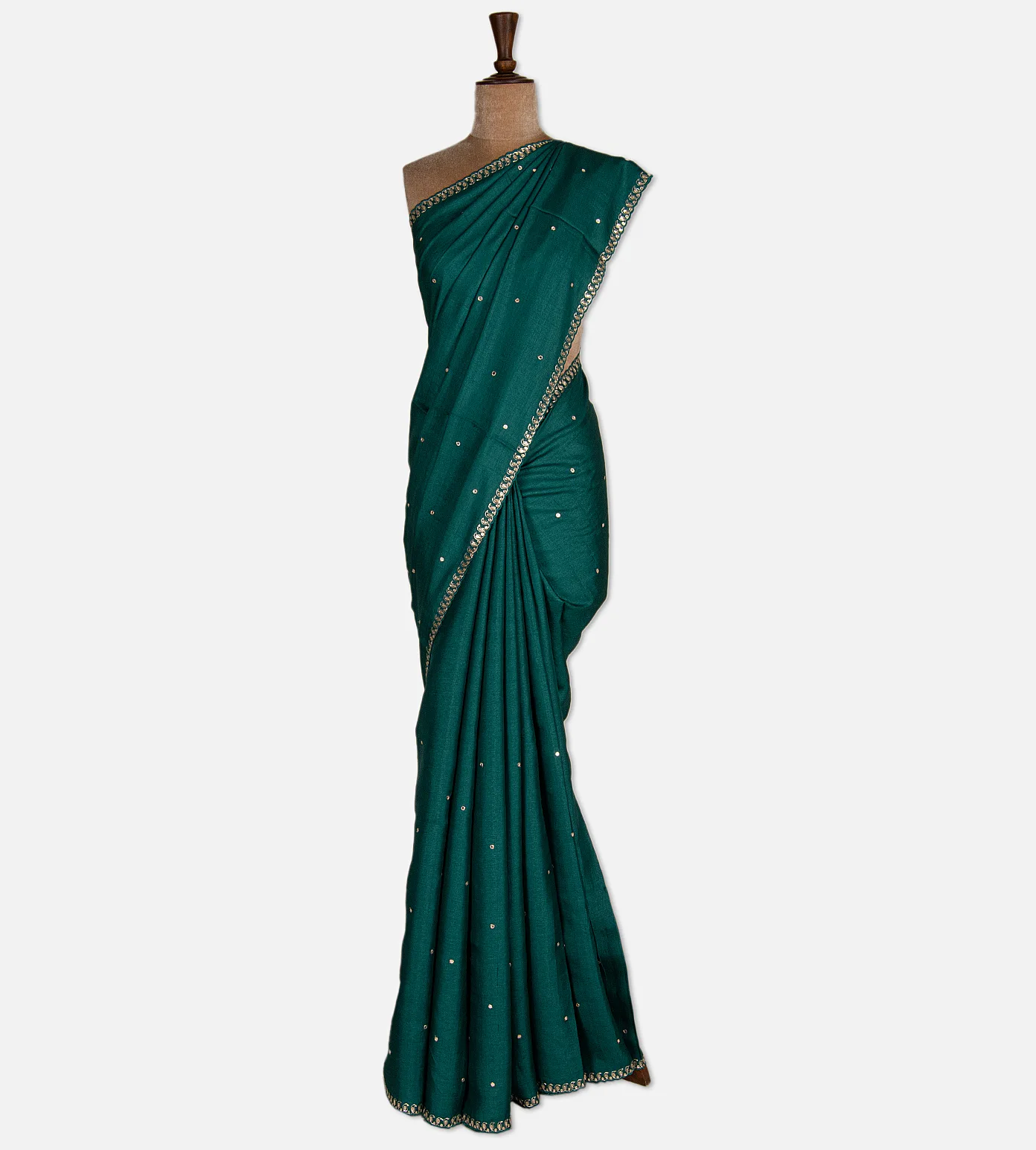 emerald-green-tussar-saree-d0293087-b